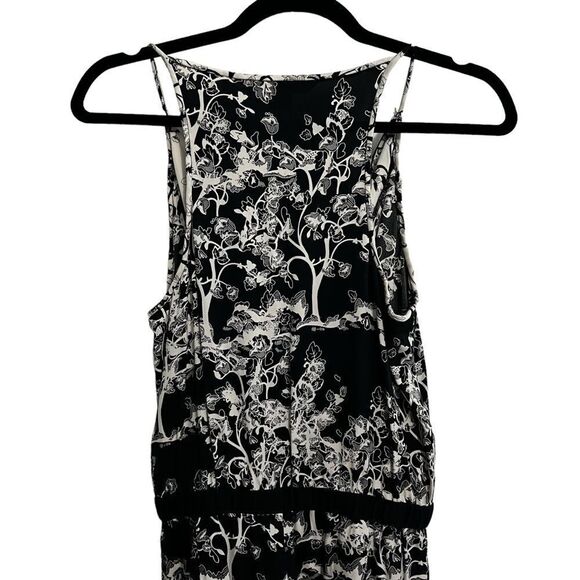 Diane Von Furstenberg Shanty Two Silk Floral Jumpsuit Size 2 - Picture 9 of 13